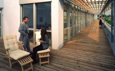 Dachterrasse am Casino (Lounge&Pausenbereich) - defacto marketing GmbH
