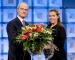 Vorstandsmitglied Zygmunt Mierdorf mit Moderatorin Anke Engelke - Media Markt