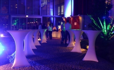 Das Foyer in M&uuml;nchen dient regelm&auml;&szlig;ig als Raum f&uuml;r interne Festlichkeiten. - Capgemini.-Technology Services