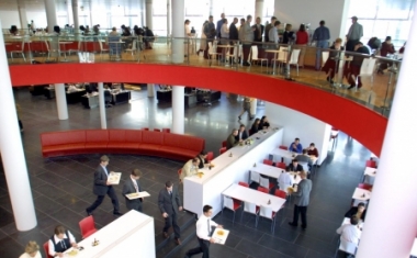 Blick in die Kantine, T-Mobile Zentrale - Deutsche Telekom AG