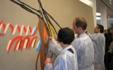Bei der Besiedelung des Hauses haben wir auch an unserem gemeinsamen Schiff gemeinsam gemalt - FFG - &Ouml;sterreichische Forschungsf&ouml;rderungsgesellschaft mbH