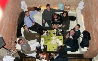 Das Team der Agentur f&uuml;r Luft- und Raumfahrt bei der Weihnachtsfeier - FFG - &Ouml;sterreichische Forschungsf&ouml;rderungsgesellschaft mbH