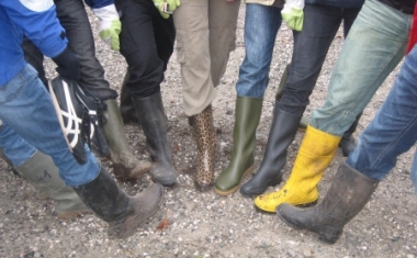 Schuhe machen Leute - Unsere Student Networker unterst&uuml;tzen beim Corporate Social Responsibility-Event - HypoVereinsbank (UniCredit Bank AG) - Member of UniCredit