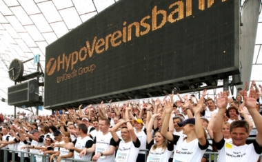 Wir sind die meisten - Unser Team beim Firmenlauf in Muenchen - HypoVereinsbank (UniCredit Bank AG) - Member of UniCredit