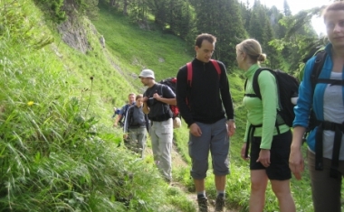 Wir machen uns fit f&uuml;r Sie - Unsere Recruiter und Nachwuchsbetreuer bei der Bergtour - HypoVereinsbank (UniCredit Bank AG) - Member of UniCredit