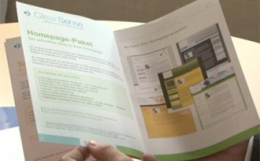 Ein attraktives Produktportfolio wie z.B Homepages.... - ClearSense GmbH