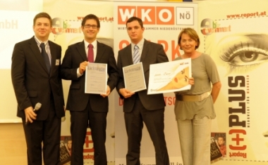 2. Platz beim E - BIZ  Award 2009! 1 Jahr nach unserer Firmengr&uuml;ndung! - ClearSense GmbH