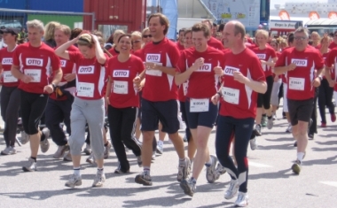 OTTO-Mitarbeiter beim HSH-Nordbank-Run in der Hafencity - Otto Group