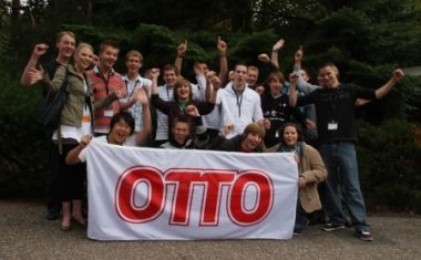Neue Auszubildende beim Welcome-Seminar  - Otto Group