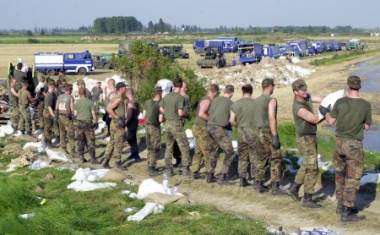Fluthilfe - Bundeswehr