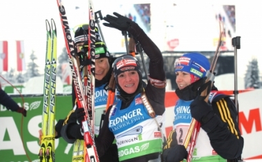 Skifahrerinnen Sportf&ouml;rdergruppe - Bundeswehr