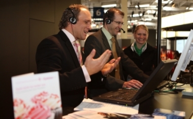 Unsere Kollegen bei der Arbeit: T-Systems MMS @ Webciety Cebit 2011 - T-systems Multimedia Solutions GmbH