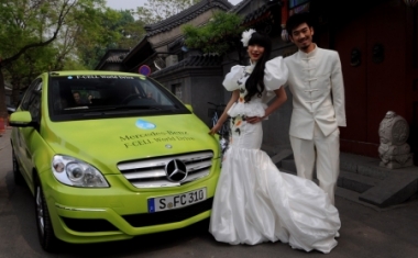 Mercedes-Benz F-CELL World Drive in China - Auf dem Weg von Peking nach Xian - Daimler AG
