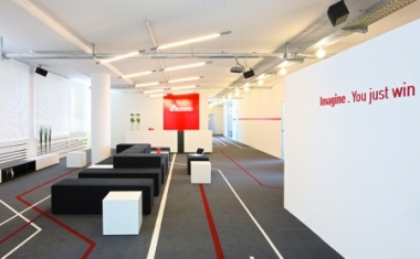 unsere Lounge im 3. OG - Zieltraffic AG
