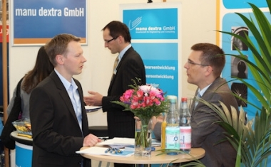 manu dextra auf Deutschlands gr&ouml;&szlig;ter Recruitingmesse - der connecticum in Berlin. - manu dextra GmbH