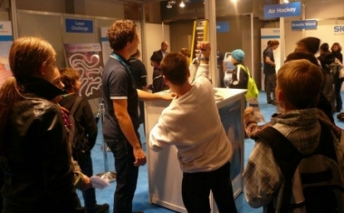 SICK Messestand bei den Science Days im Europapark Rust - SICK AG