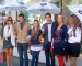 Outdoor-Modeschau mit Manor-Mitarbeitern als Models