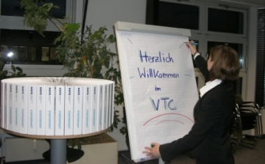 Kurz vor Beginn des Vertriebstrainingscenters - Hays AG
