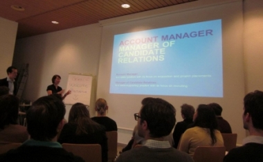 Workshop von Aiesec in der Schweiz - Hays AG