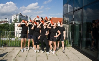 Kleine St&auml;rkung vor der w&ouml;chentlichen Laufrunde. Happy Running! - ePunkt Internet Recruiting GmbH