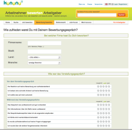 kununu machts möglich: Anonyme Bewertung des Bewerbungsgespräches