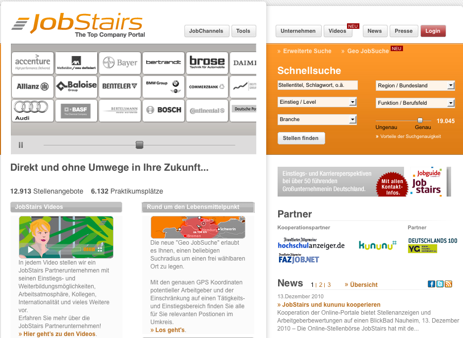 jobstairs und kununu kooperieren
