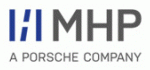 MHP - A Porsche Company Logo