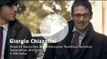 Giorgio Chizzolini - Head of Operation & Maintenance Technical Services - E.ON