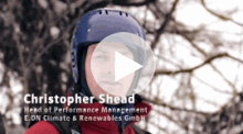 Christopher Shead, Head of Performance Management - E.ON