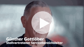Günther Gottlöber, Gebäudereiniger bei der Deutschen Bahn