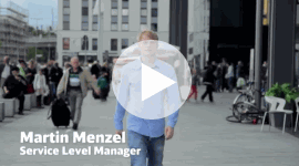 Martin Menzel, Service Level Manager bei der Deutschen Bahn