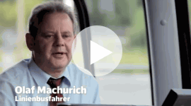 Olaf Machurich, Linienbusfahrer bei der Deutschen Bahn