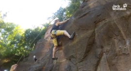Rock Climbing in the Northern Vosges Mountains | JACK WOLFSKIN employees