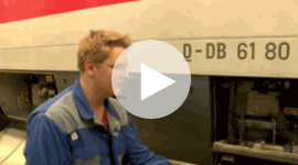Azubi zum Elektroniker für Betriebstechnik bei der Deutschen Bahn (Kevin Nardmann)
